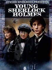 Young Sherlock Holmes movie poster